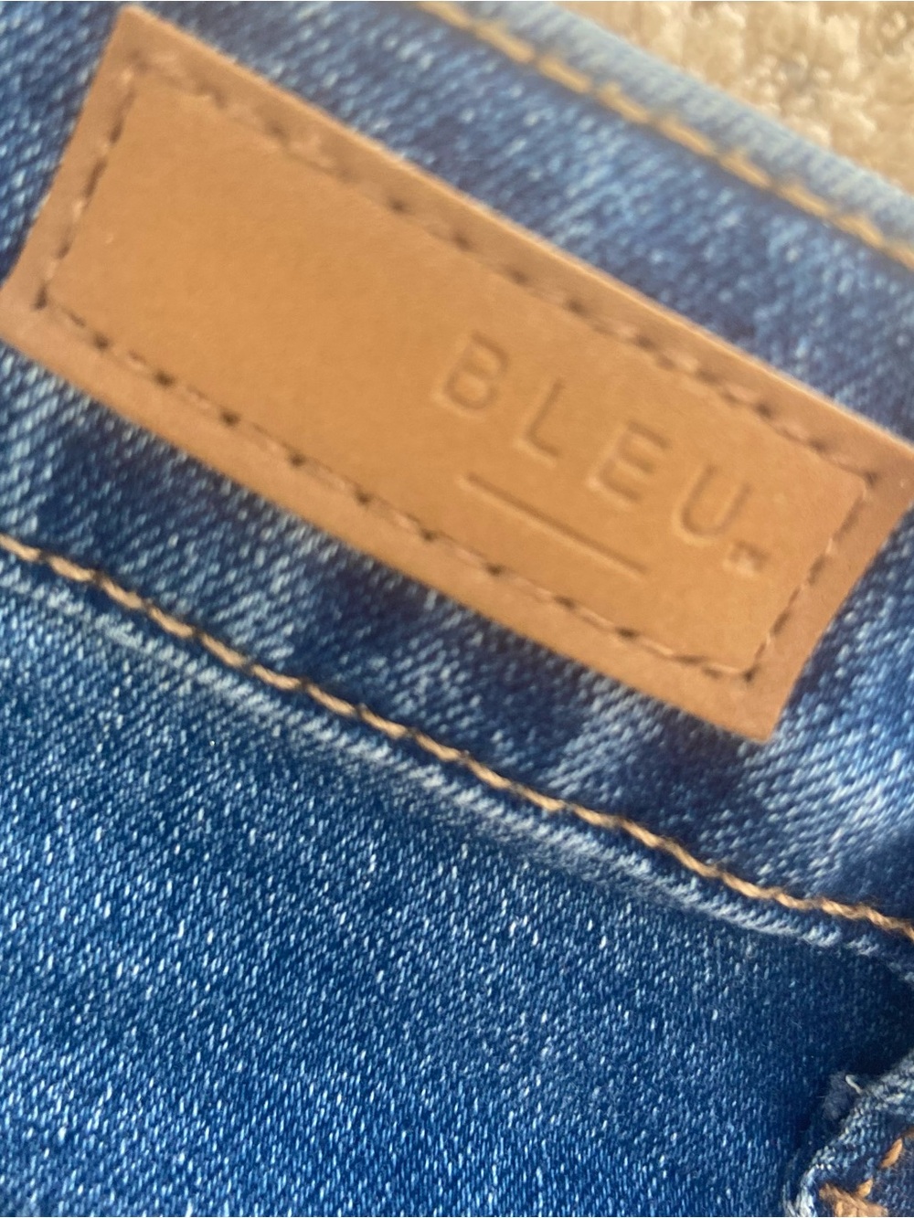 Classic Women's Bleu Denim Jeans - Casual Straight Fit / Flare NEW Stretch jean - Picture 2 of 2